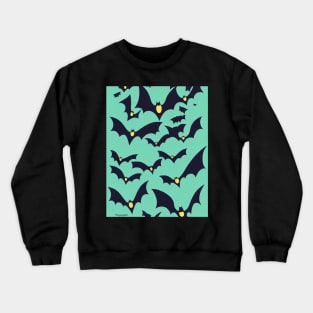 Bats Halloween Crewneck Sweatshirt